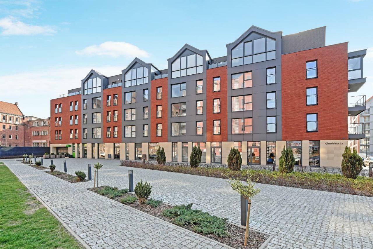 Chmielna Park - City Center & Parking By Downtown Apartments Gdansk Ngoại thất bức ảnh